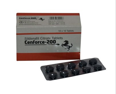 Buy Cenforce 200 (Black Sildenafil pill) For ED Issues - 